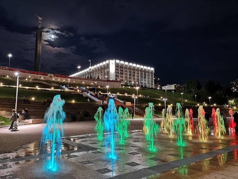 Поющие фонтаны Самара