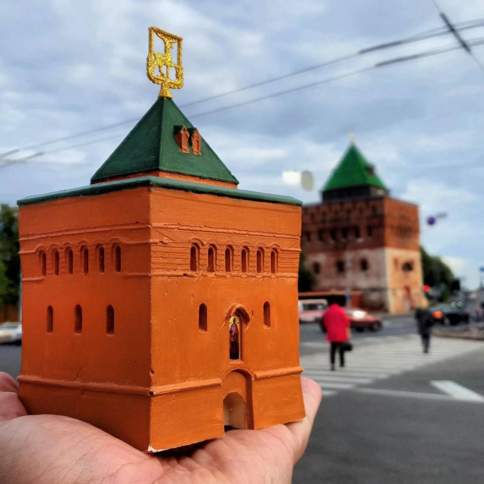 Нижегородский Кремль. Дмитриевская башня