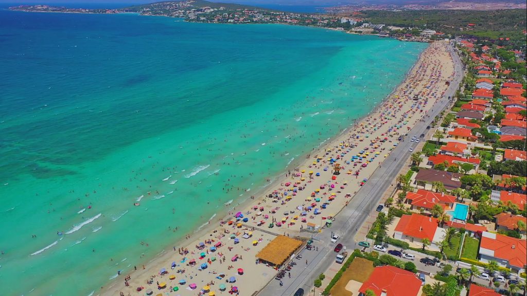 Турция, пляж Чешме (Ilica Beach)