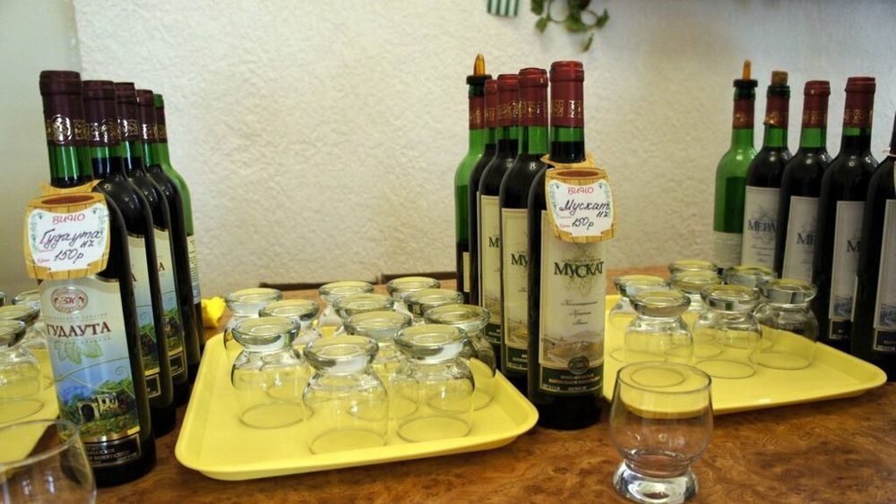 Гудаутский винный завод, Абхазия